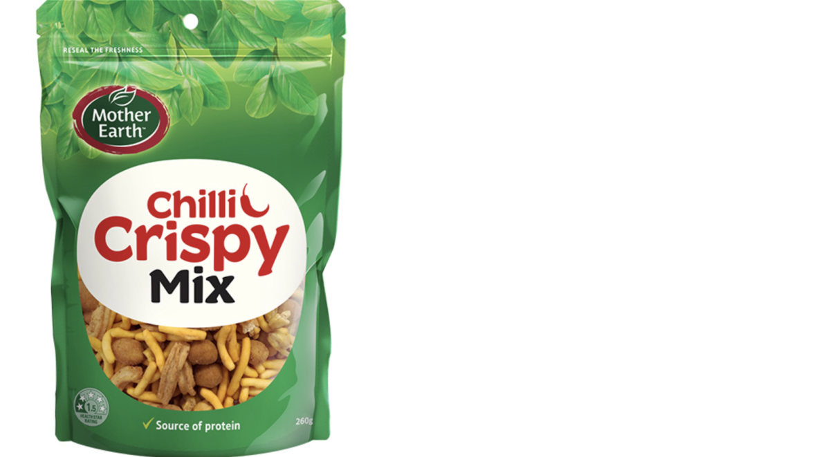 Prolife recalls Mother Earth Chilli Crispy Mix