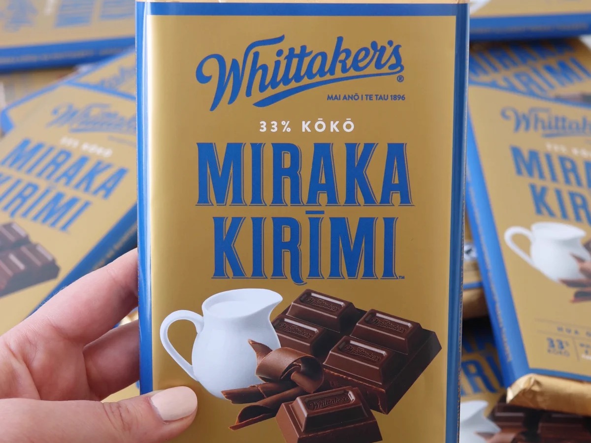 Whittaker’s moves on from Miraka Kirīmi chocolate block