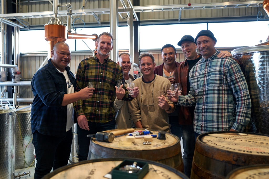 Reefton Founder’s Casks laid down