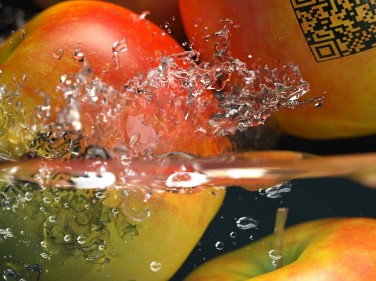 Water soluble food label tackles packaging waste