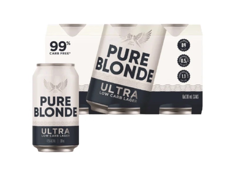 Asahi’s Pure Blonde Ultra in Blues ties-up