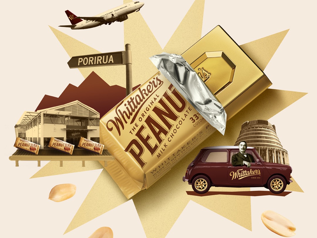 Golden giveaway for Whittaker’s Peanut Slab’s 75th