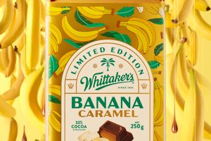 Whittaker’s brings back Banana Caramel block