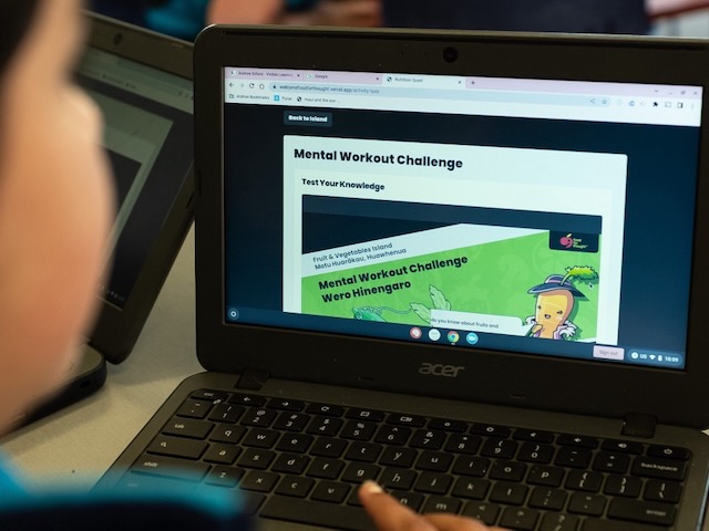 Digital roll-out for Food for Thought nutrition education programme