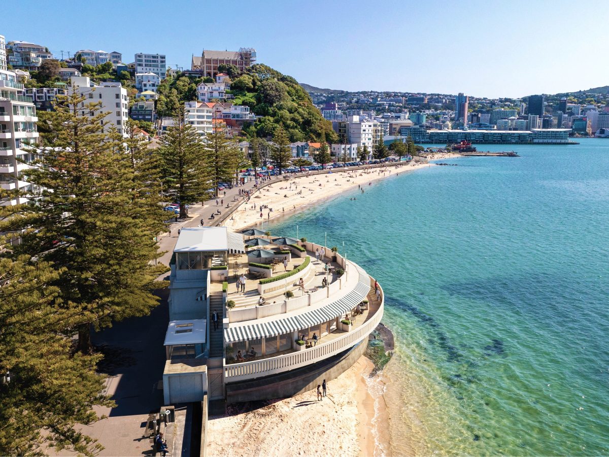 Bayly, Garage Project landing at Wellington landmark