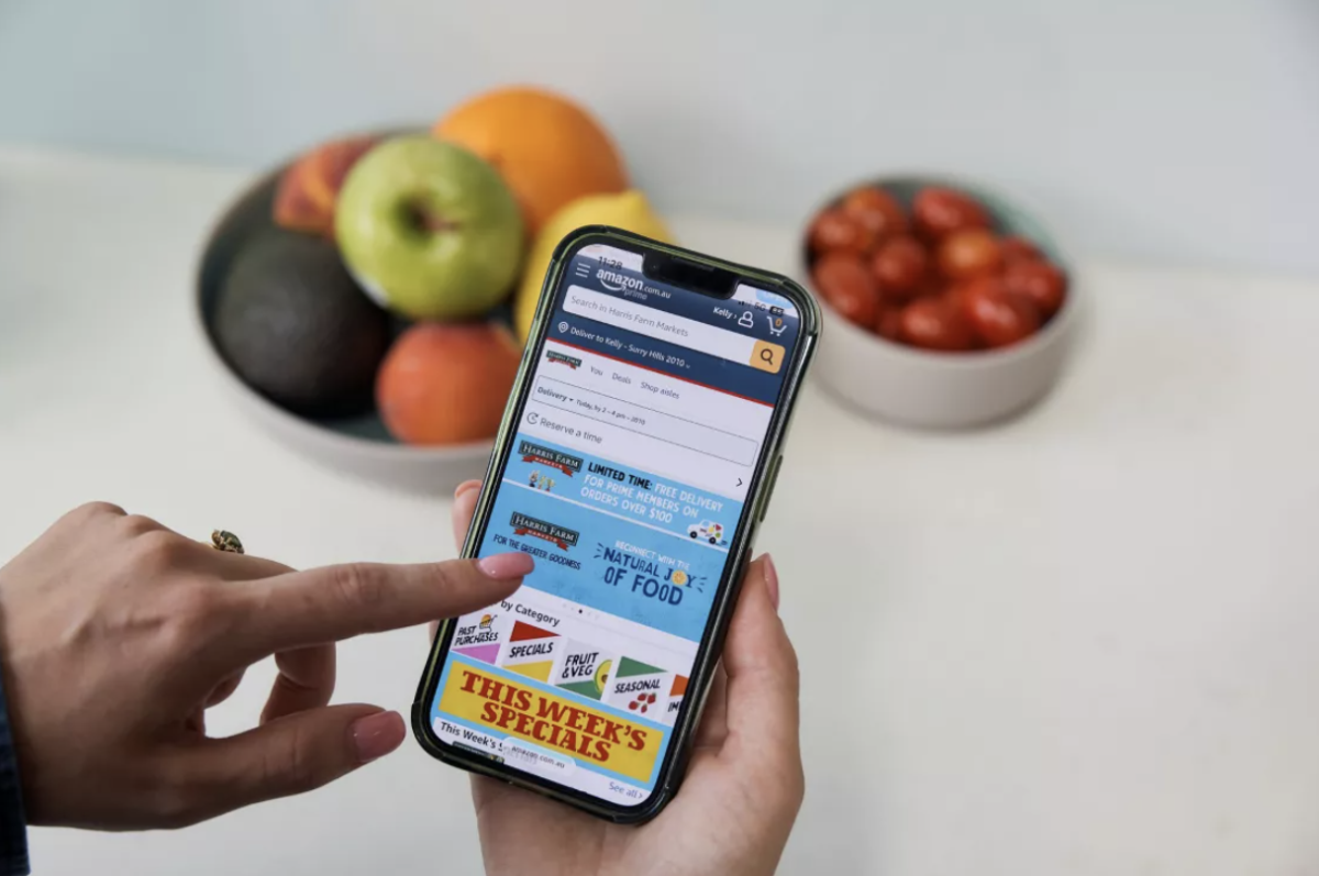 Amazon strikes Harris Farm deal in Aus