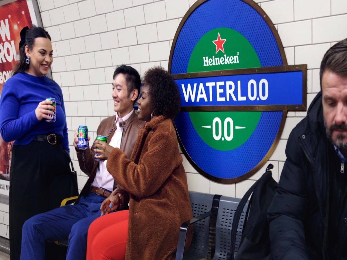 Perspectives: Why Heineken’s zero-alcohol London Underground campaign fell flat