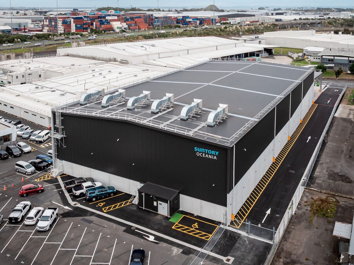 Suntory Oceania adds $13m Auckland warehouse