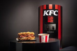 KFC debuts gravy tap for Double Down return