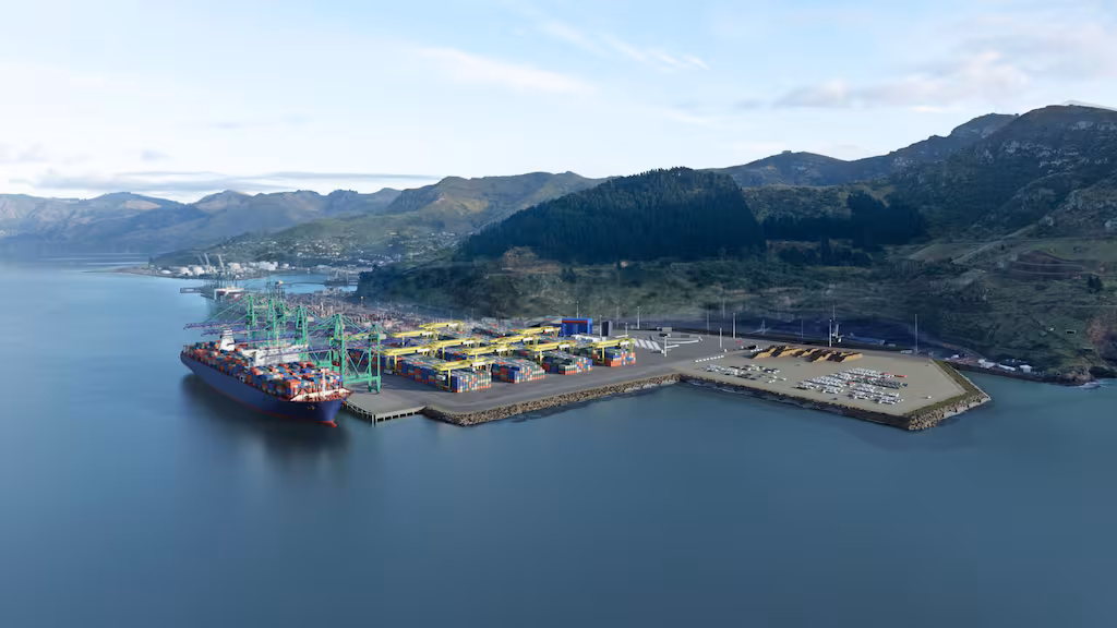 Lyttelton Port pushes go on $821m container expansion