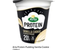 Arla protein pudding recall